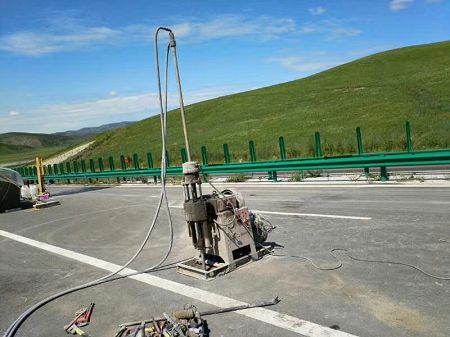 黑山公路地基基础注浆加固